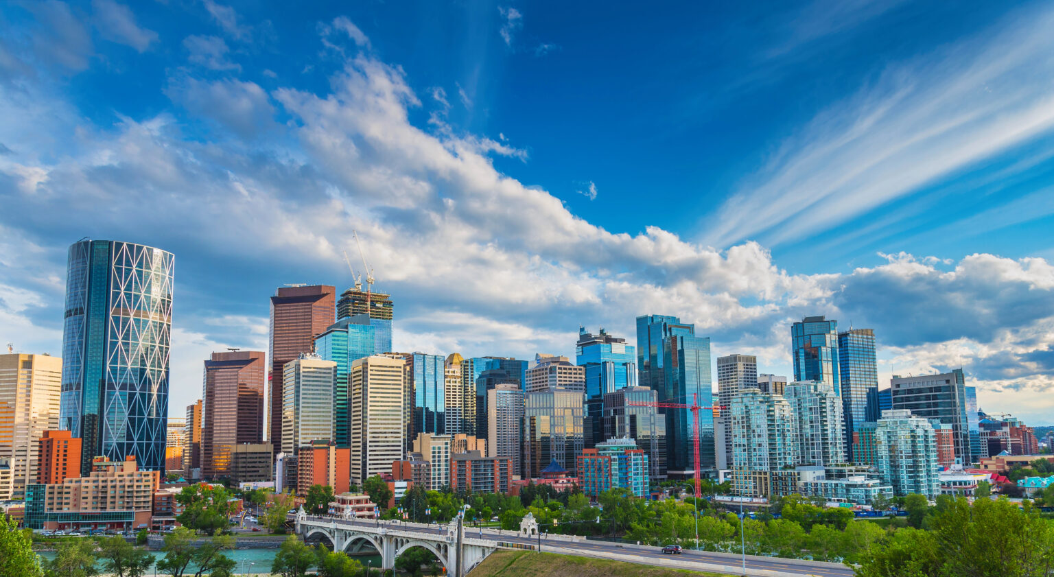 Calgary Business Landscape Downtown