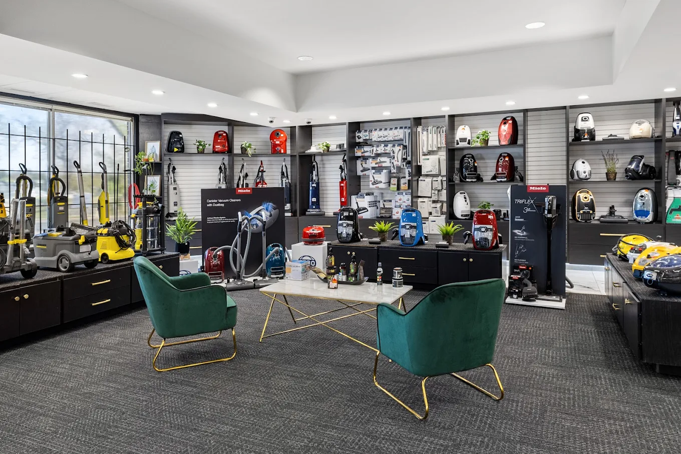 Vacuum Specialists showroom in Calgary, Alberta