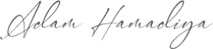 Adam Hamadiya signature