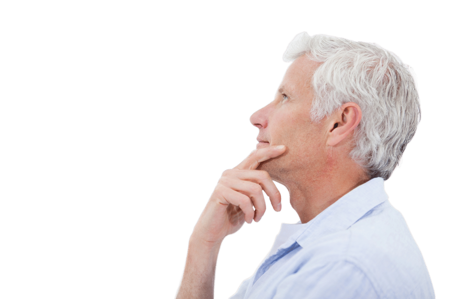 Man looking at the words ‘what is your website without content’