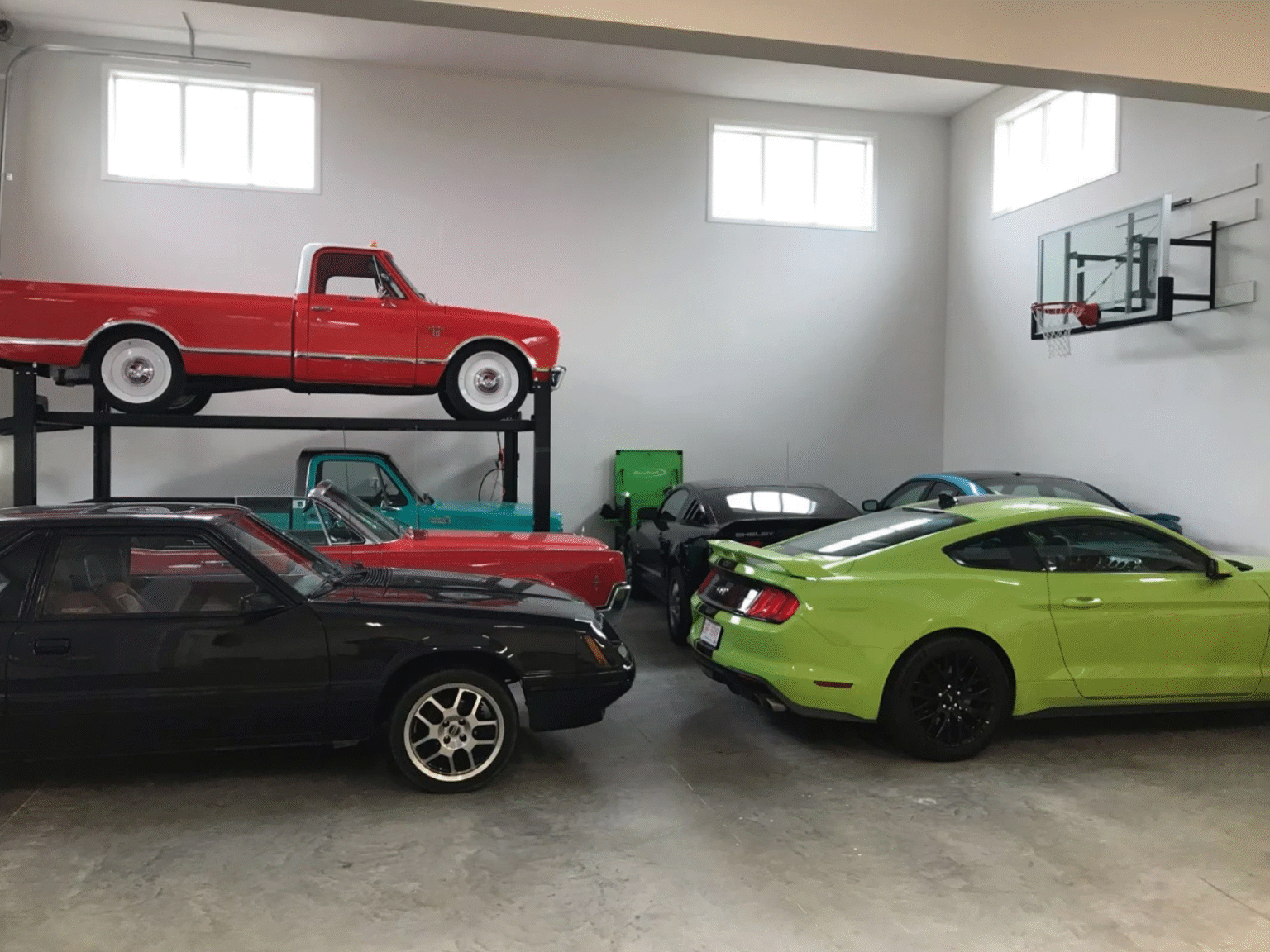 Calgary garage renovations taking place showing construction quality