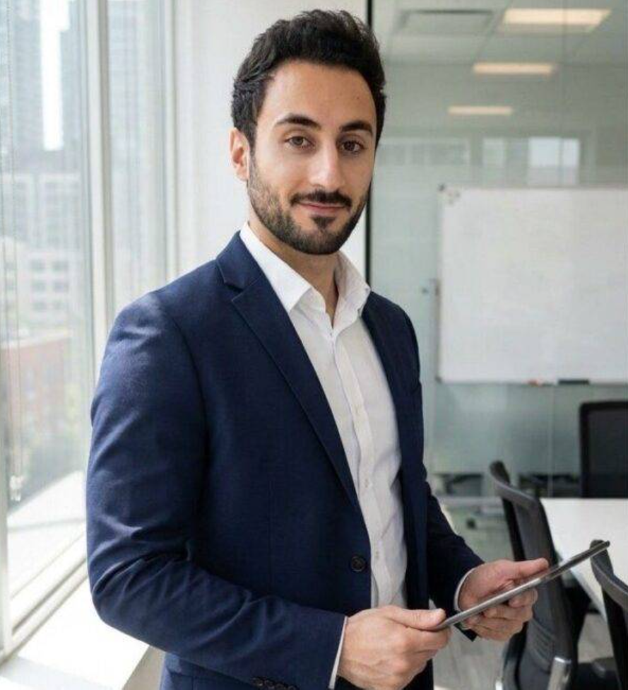 Adam Hamadiya, co-founder of InspiringClicks, a digital marketing agency in Calgary