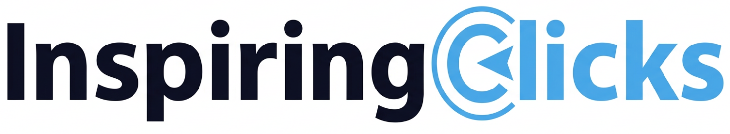 InspiringClicks logo — Calgary's human-written content agency