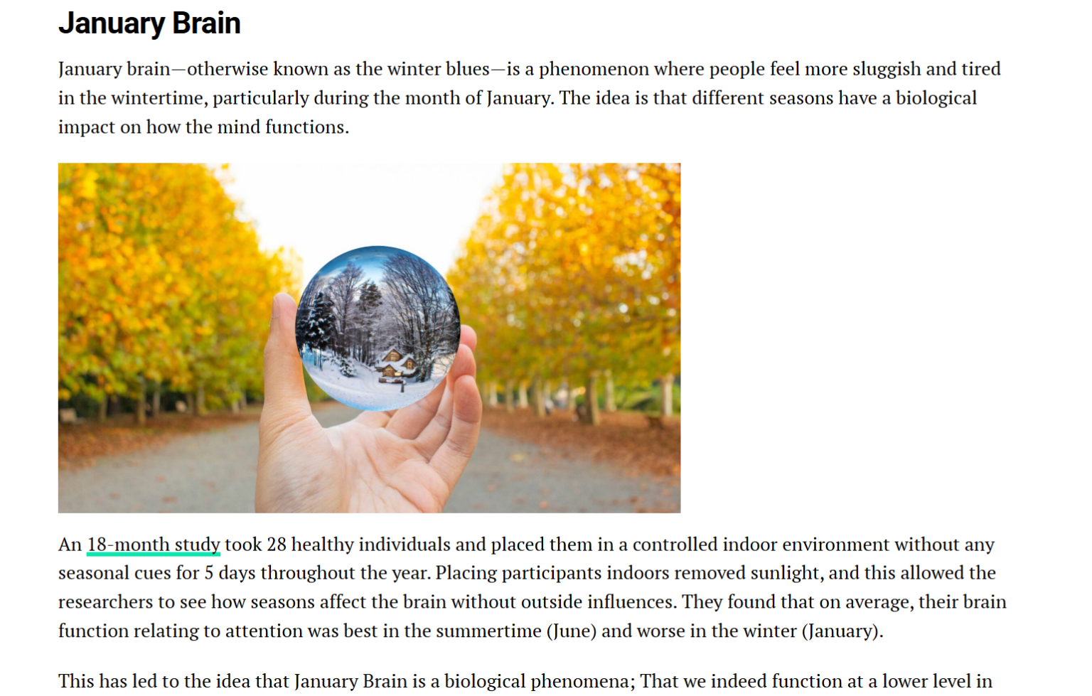 Human-written content sample by InspiringClicks