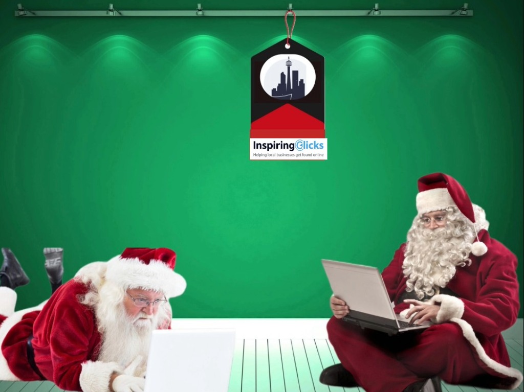 InspiringClicks creative holiday marketing campaign for Calgary businesses