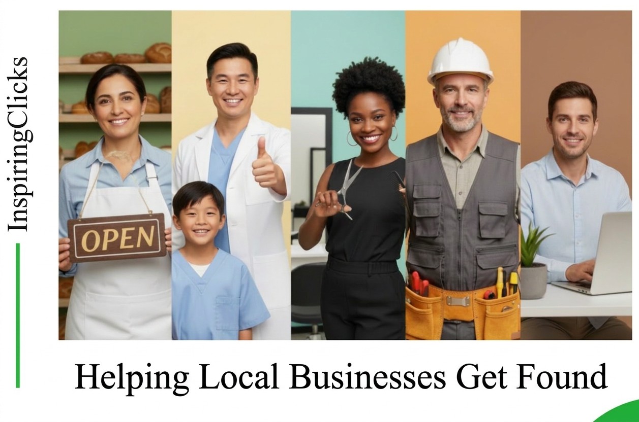 InspiringClicks helping local businesses get found through digital marketing and SEO services