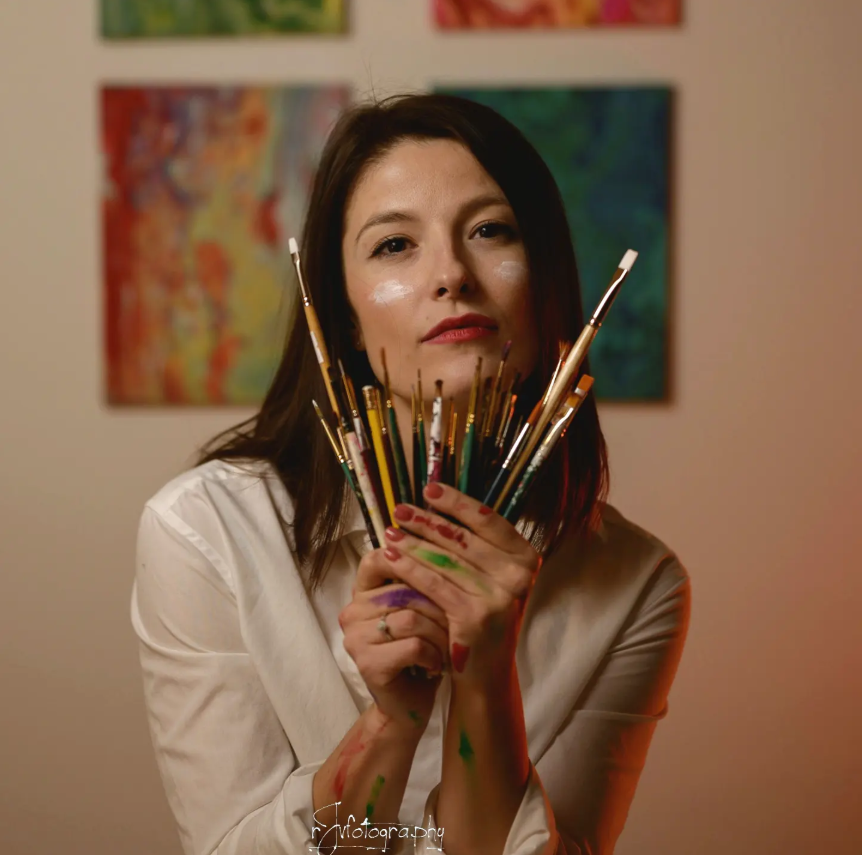 Olga Buzdalova — HelgaWildArt, Calgary Astral Artist Available for Gallery Exhibitions